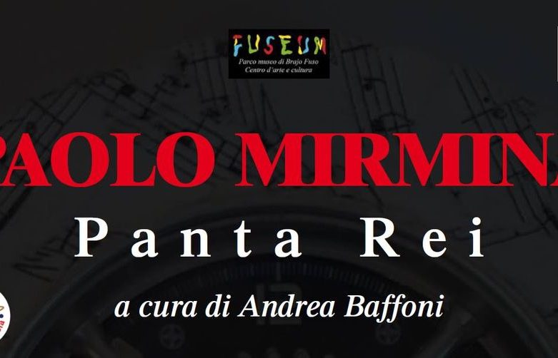 Inauguration of the Panta Rei exhibition by Paolo Mirmina